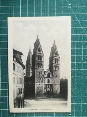 xg260 AK um 1930 Sélestat - Kirche Heiliger Glaube