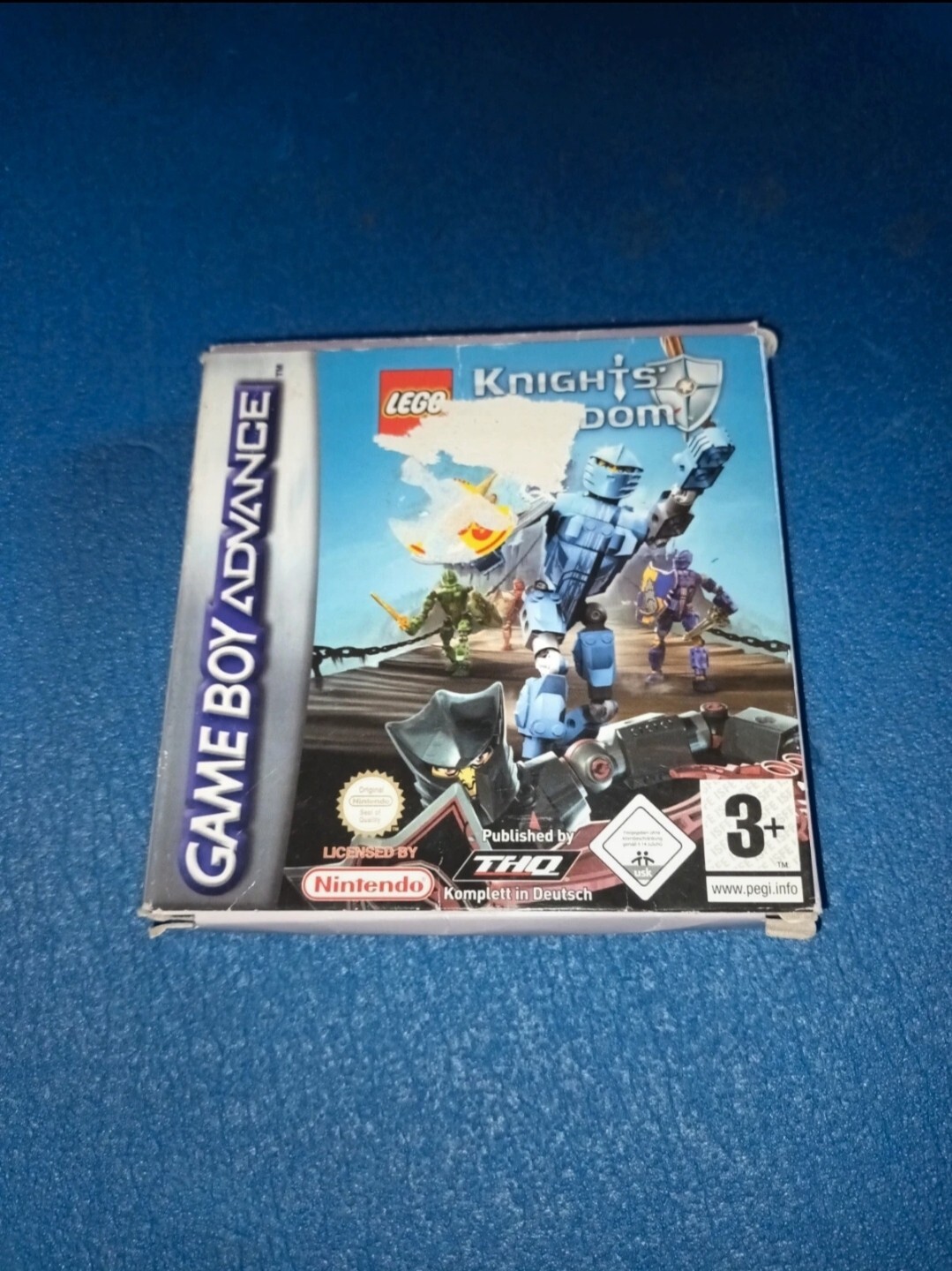 Lego knights kingdom gba game boy advance Nintendo 