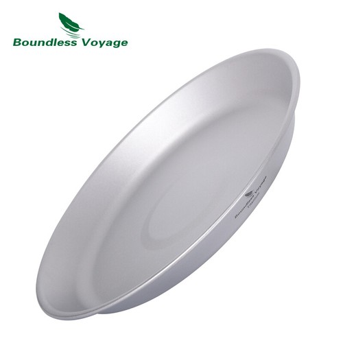 Titanium Pan Bowl Set with Carry Bag Outdoor Camping Dish Plate Tableware - Picture 4 of 9