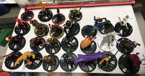 Mary Jane 019 unbemalt Murdock Shocker 014 Lot 60 Spider-Man Familie Heroclix - Bild 2 von 18