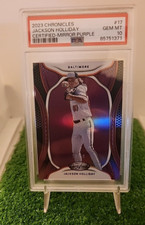 2023 Chronicles Certified Mirror Purple #17 Jackson Holliday /50 PSA 10