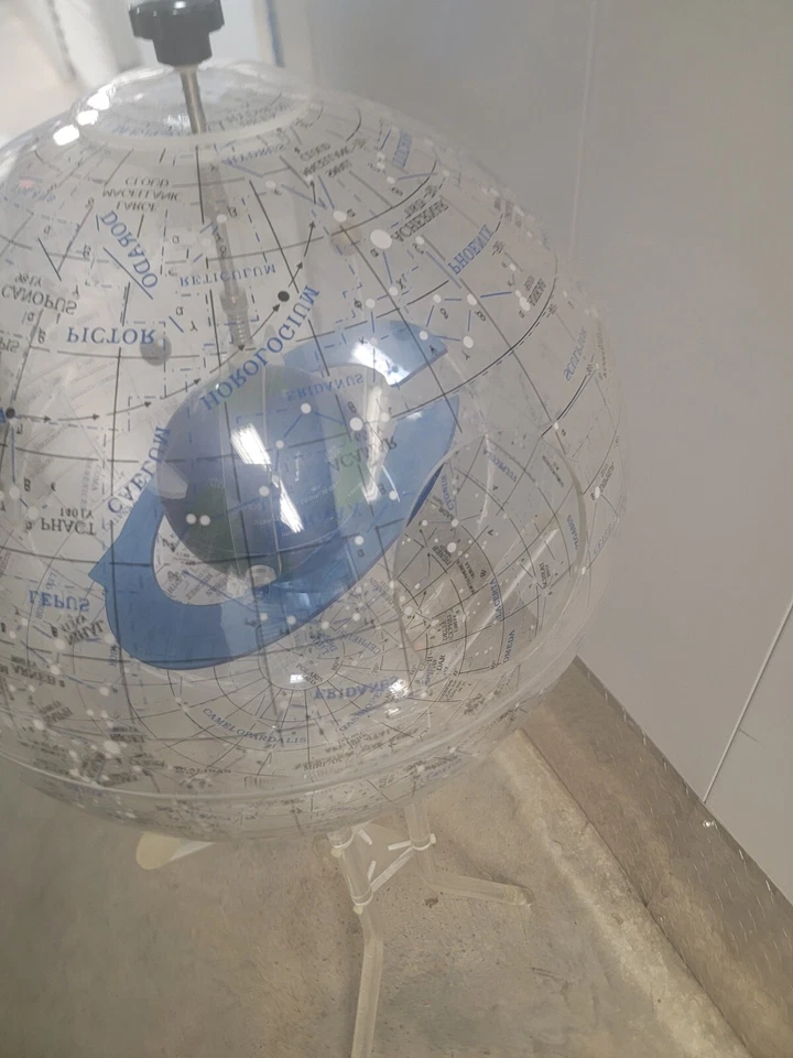 Globo y soporte esfera celestial vintage Spherical Concepts STARSHIP EARTH II 1986 Foto 4 de 4