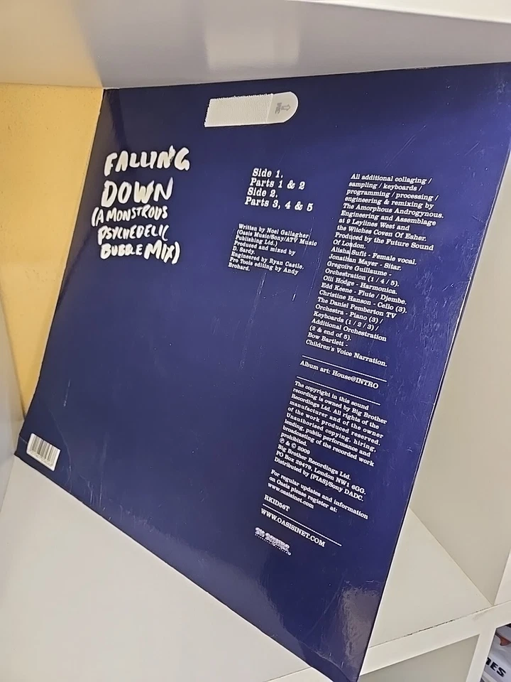 OASIS Falling Down 12” Vinyl Record - Image 2 of 4