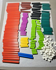 Learning Resources Cuisenaire Rods Small Group Set, Plastic, 200 Pieces