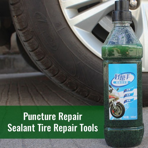 Sealant Tire Repair Liquid Tire 500ml Puncture Repair Sealant Tube Sealant - Picture 2 of 11