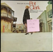 Pet Clark These Are My Songs Vinyl Record LP VG+/VG NPL18197 1967 1st Press