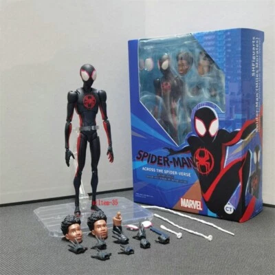 Spiderman Miles Morales PVC Action Figure Across the Spider-Verse Xmas Gift