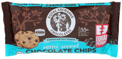 Equal Exchange  Organic Chocolate Chips Semi Sweet   10 Oz Pack Of 1