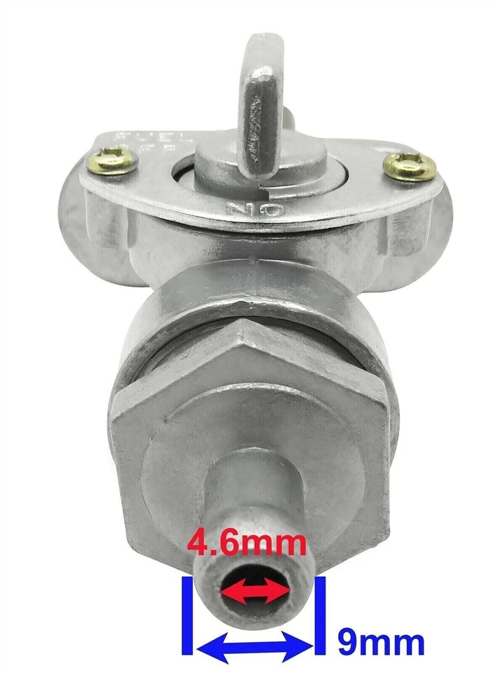 Petcock Fuel Tap Cock Valve for Yamaha DT2 DT250 DT3 DT360 DT400 IT175 IT250 IT4 Foto 4 de 4