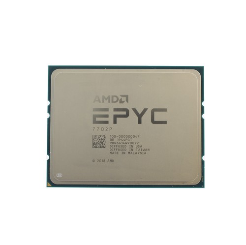 Dell AMD EPYC 7702P CPU Prozessor 64 Core 2GHz 256MB Cache 200W - 100-000000047