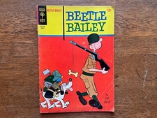 1965 GOLD KEY COMIC BOOK BEETLE BAILEY 50 MORT WALKER ARMY SATIRE CARTOON ART
