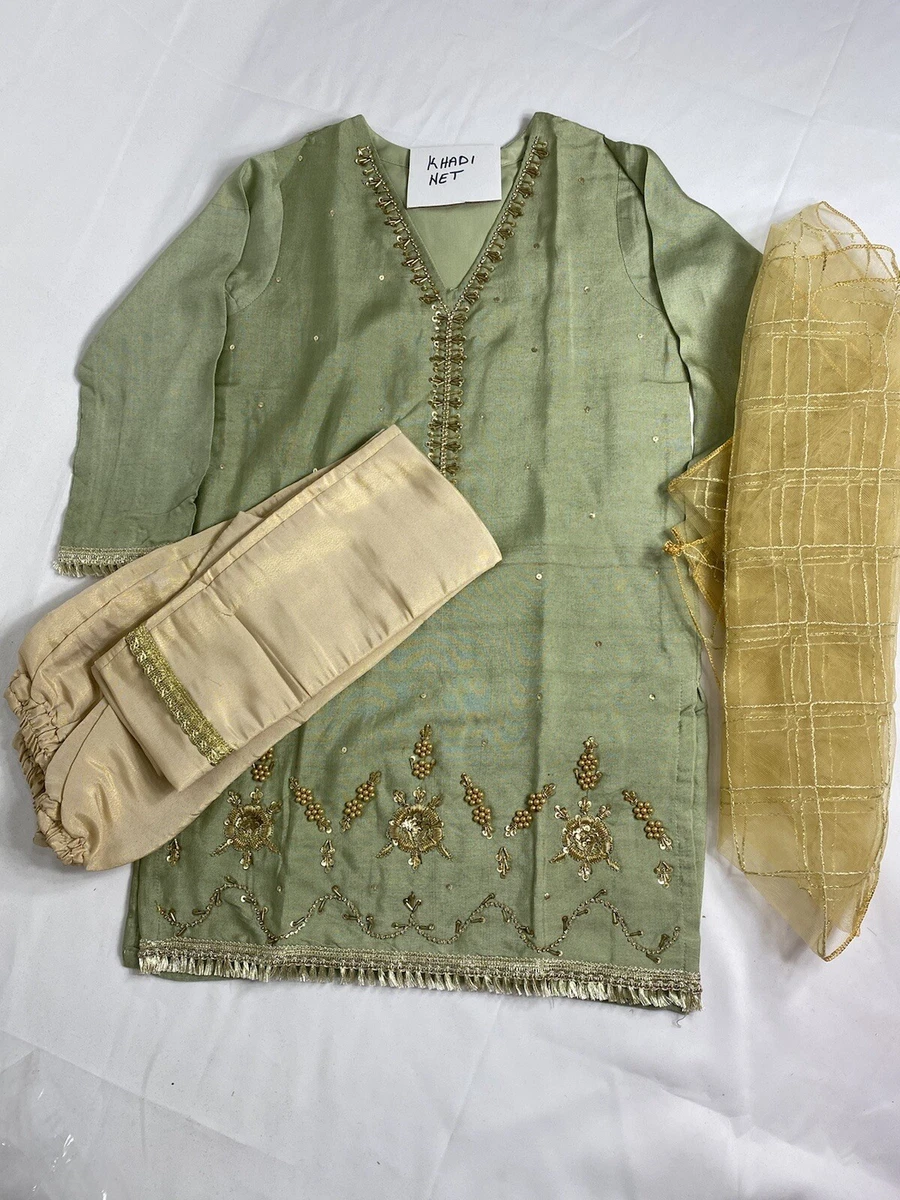 Girls Net Pakistani Salwar Kameez for sale | eBay
