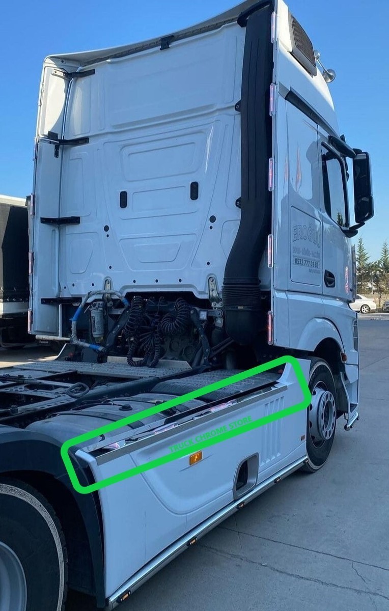 Mercedes Actros MP4-MP5 Door Handle Set – Stainless Steel Chrome – 1 Set - View #6