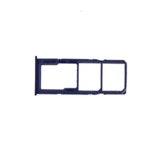SIM microSD Card Tray Dual for Samsung Galaxy A71 Silver Replacement Phone Part