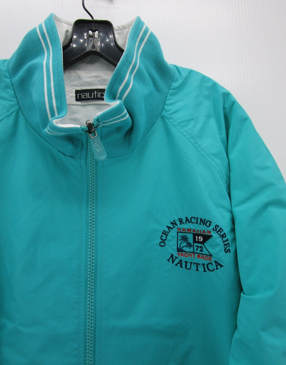 VINTAGE Nautica Jacket Men XXL Blue Reversible Ocean Racing VINTAGE Nautica Jacket Men XXL Blue Reversible Ocean Racing