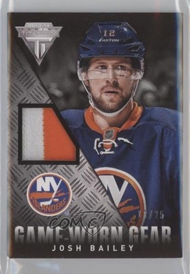 2013-14 Panini Titanium Game-Worn Gear Patch /25 Josh Bailey #GG-JBA Patch i9i