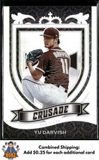 Yu Darvish 2021 Panini Chronicles #7 Crusade Holo San Diego Padres