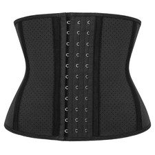 Short Torso Waist Trainer Workout Fajas Colombianas Cincher Corset Women