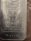 .999 Fine Silver Bar 1 oz -Englehard