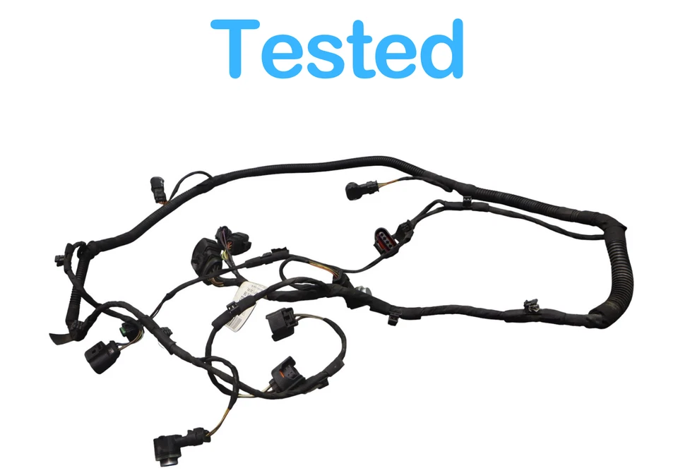 11-14 Porsche Cayenne Front Bumper Park Assist Wiring Harness 95861233120 OEM - Image 3 of 4