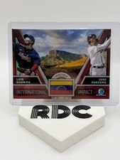2024 Bowman Chrome - International Impact Jose Perdomo, Luis Guanipa #II-3 (RC)