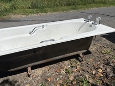 Vintage Cast Iron Bath