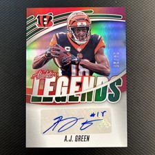 2025 Panini Absolute - Absolute Legends Signatures A.J. Green /25