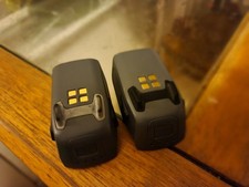 2 Original DJI SPARK Drone Intelligent Flight Batteries 1480 MAh FOR PARTS