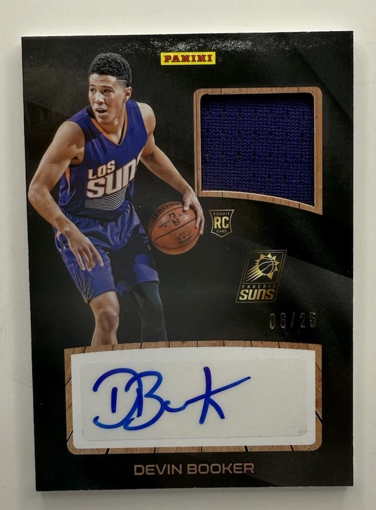 Devin Booker Basketball Trading Cards Memorabilia Sports 2015-16