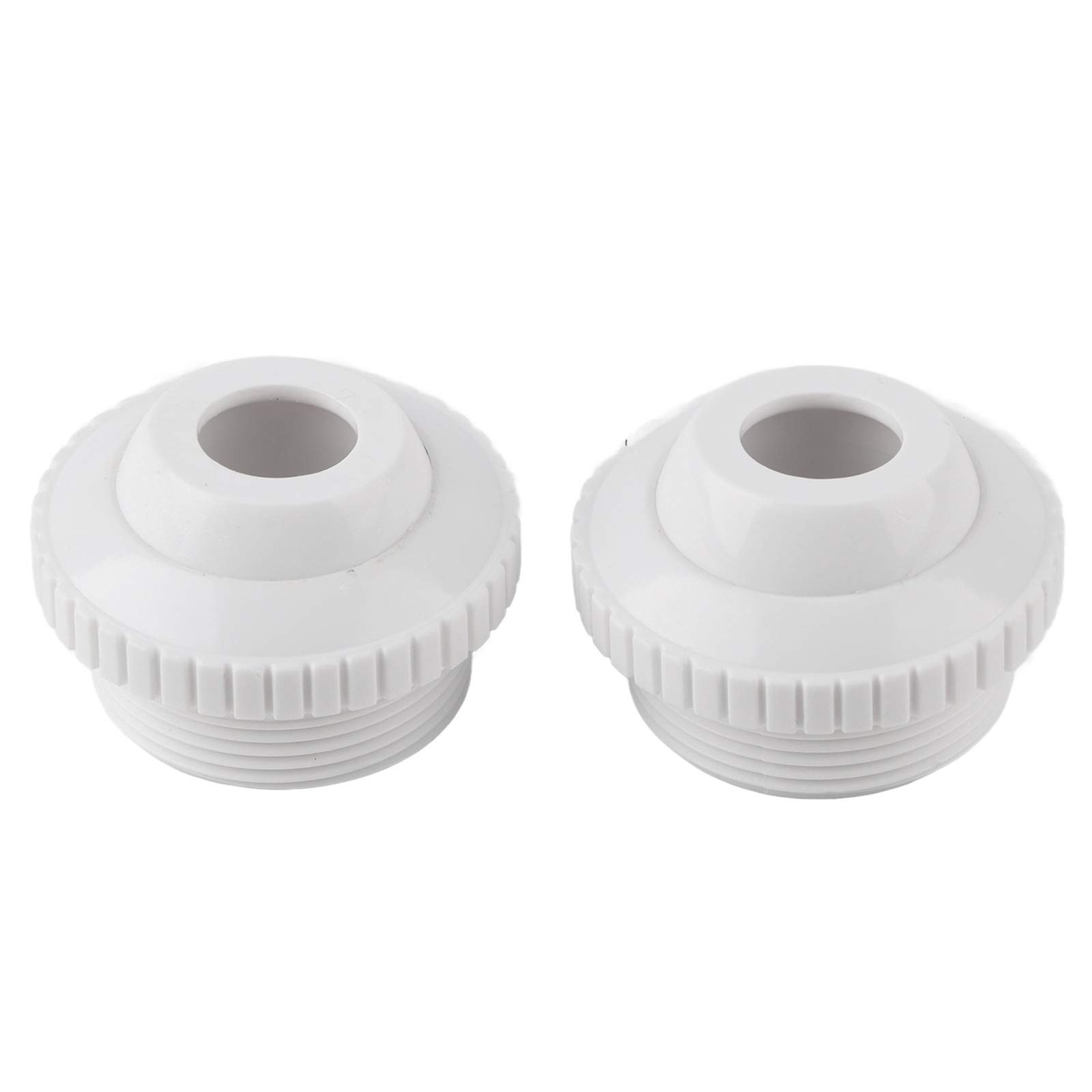 2PCS 1.5in Male Thread Rotatable Swimming Pool Return Jet For Massage Nozzle Use
