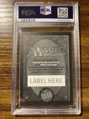 psa graded mtg cards Magic The Gathering (MTG) Framed Card Display-Black Design Magic: The Gathering PSA Graded