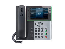 Poly Edge E500 IP Phone and PoE-enabled