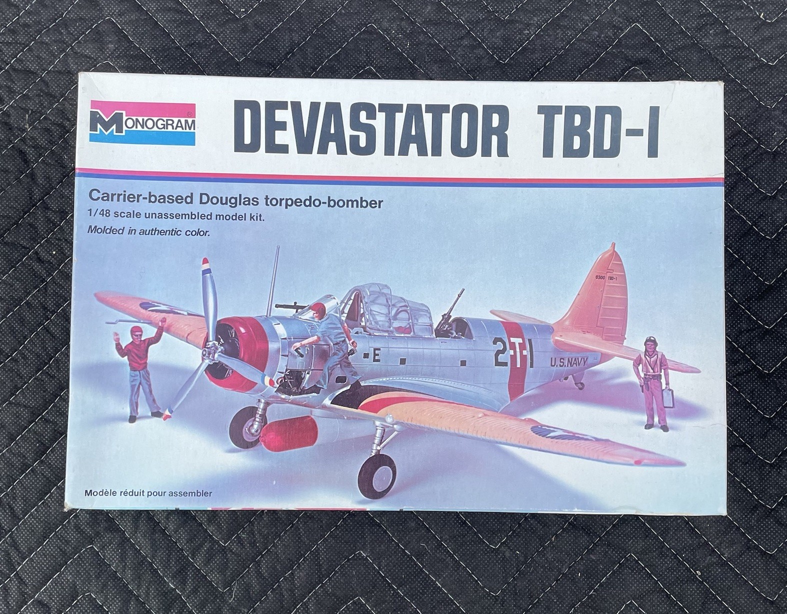Monogram Devastator TBD-1 1/48 Scale Model Kit Carrier-based Douglas ...