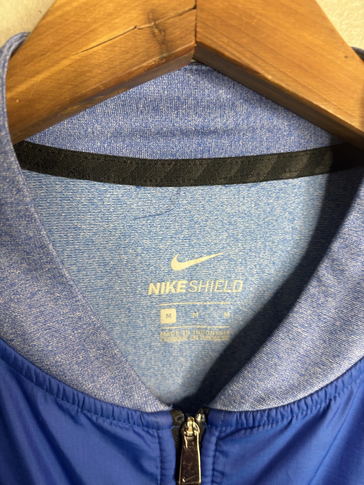 SACAI X NIKE Giacca a vento Florida Gators uomo blu medio NCAA calcio Nike Shield