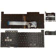 USB RGB Backlit Keyboard for ASUS TUF F15 FX506 FA506 Series - Easy Replacement