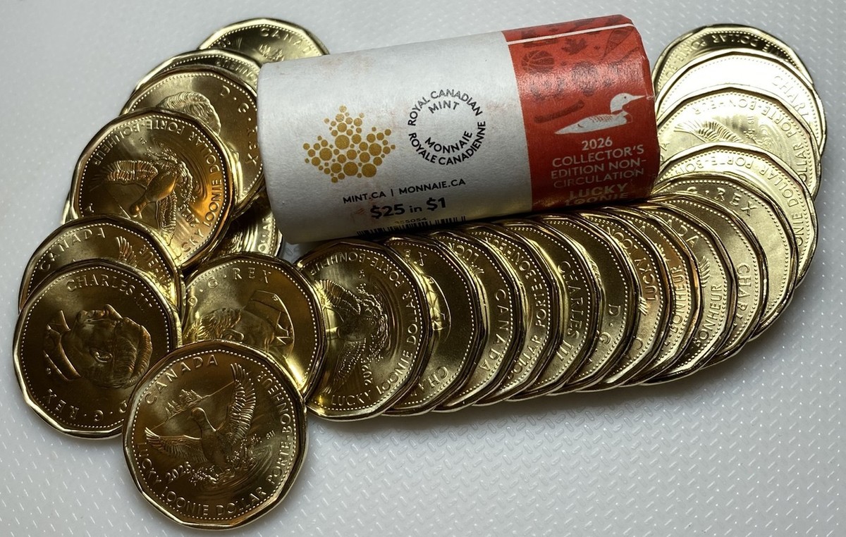 2026 Canada One 1 Dollar Collector's Edition BU Olympic Lucky