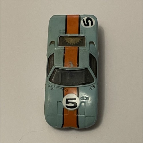 Aurora Ford GT40 HO Scale Slot Car Blue Orange Stripe Number 5