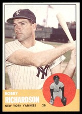 1963 Topps #420 Bobby Richardson