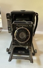 Vintage Busch Pressman Camera - Deckel Munchen Lens hugo meyer range finder (8)