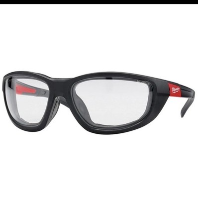 Milwaukee 48-73-2040 Clear High Performance Safety Glasses with Gasket