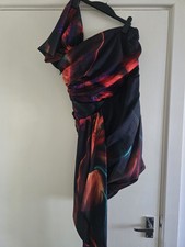 COCKTAIL OFF ONE SIDE SHOULDER DRESS