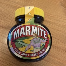 Elton John Marmite Limited Edition 50th Anniversary Yellow Brick Road 250g Jar