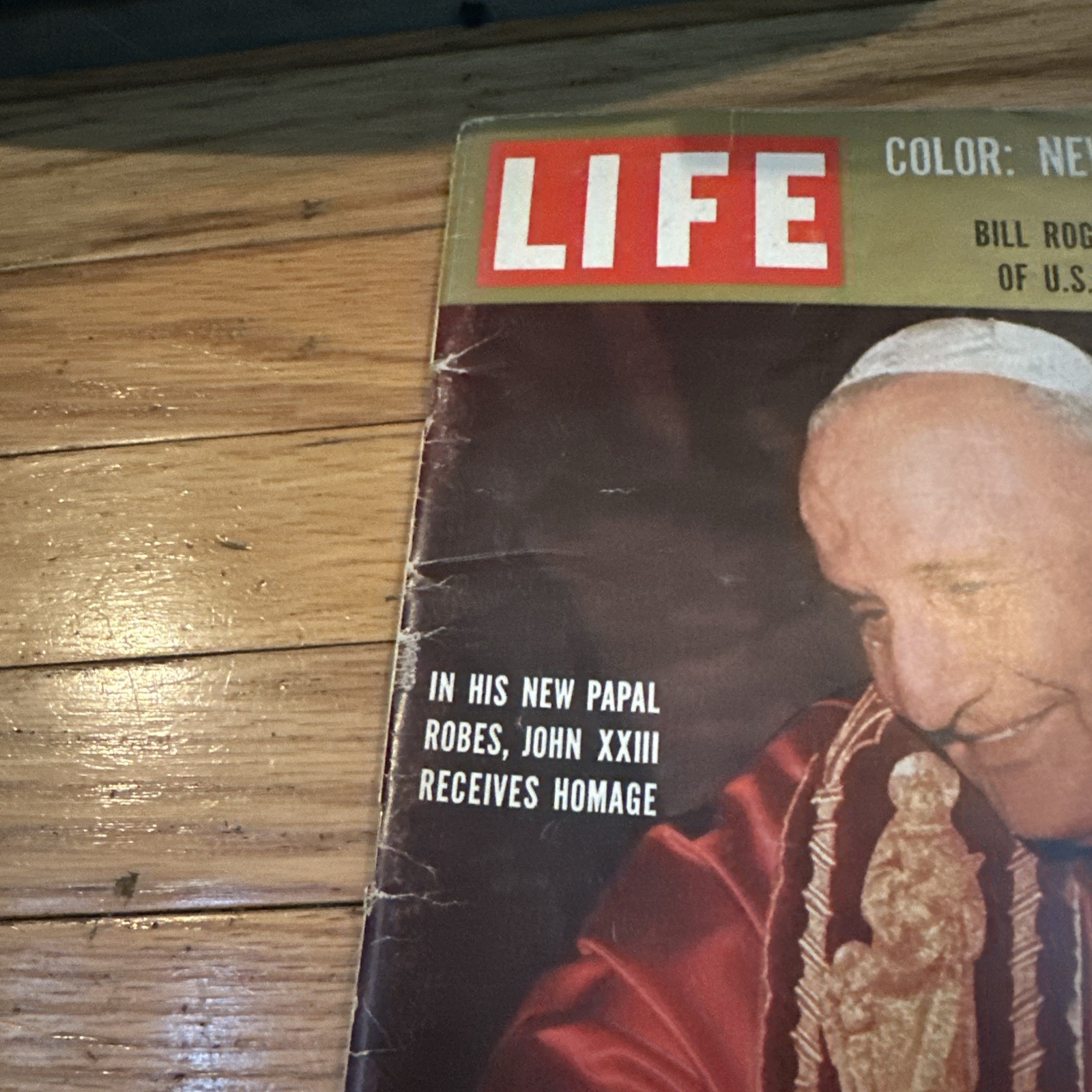 Life Magazine November 10, 1958 Pope John XXIII  Chef Boy-ar-dee 