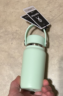 希少カラー Hydro Flask MICRO HYDRO 200ml Hydro Flask Micro Hydro Mini Bottle 200ml 6.7 Oz Green NEW w/ Tag