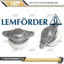 2X LEMFÖRDER Front L & R Engine Mount  For Mercedes Benz C300 GLK350 08-12