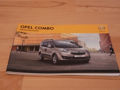 OPEL Combo Infotainment System - Betriebsanleitung ''Nov. 2011'' UNBENUTZT