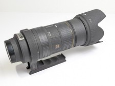 Sigma EX 50-500mm F/4-6.3 APO Zoom Lens Sony Minolta A Mount Excellent w/Hood