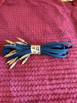 Freitag 54821 Profi Audio Cable High End Hi-Fi Cinch-Kabel Set, 4x2m.(2 Paare)