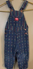 Oshkosh Overalls Vtg 80  s 4t Cars, Traffic Signals Rainbow Retro Style USA Made