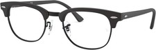 Ray-Ban RX5154 2077 Eyeglasses 49mm Matte Black / Clear Demo Lens
